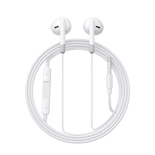 JOYROOM  Wired Series Half In-Ear Wired Earphones-White