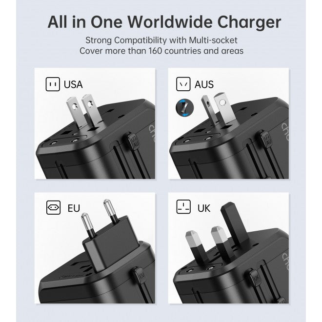Choetech 35W Travel Adapter
