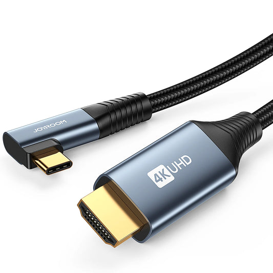 JOYROOM  type C to HDMI 4K cable 2m-gray