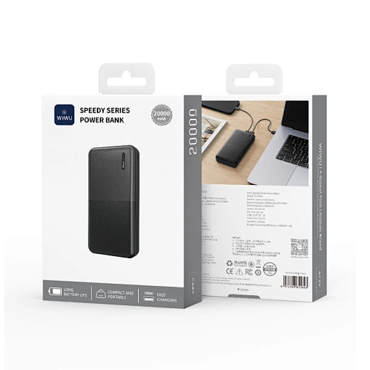 WiWU 20000mAh Dual USB Power Bank