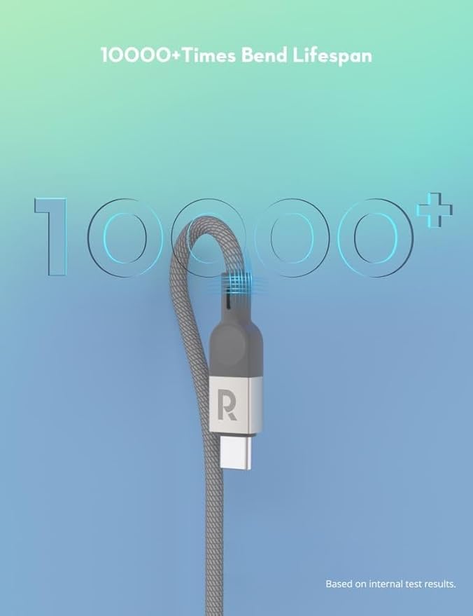 RAVPower 100W Magnetic USB-C to USB-C Fast Charging Cable