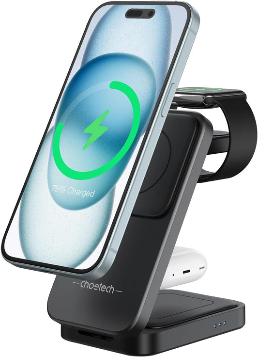 Choetech 3 in 1 Magnetic Wirless Charging Stand