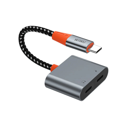 Wiwu Audio Adapter Type-C to Dual Type-C