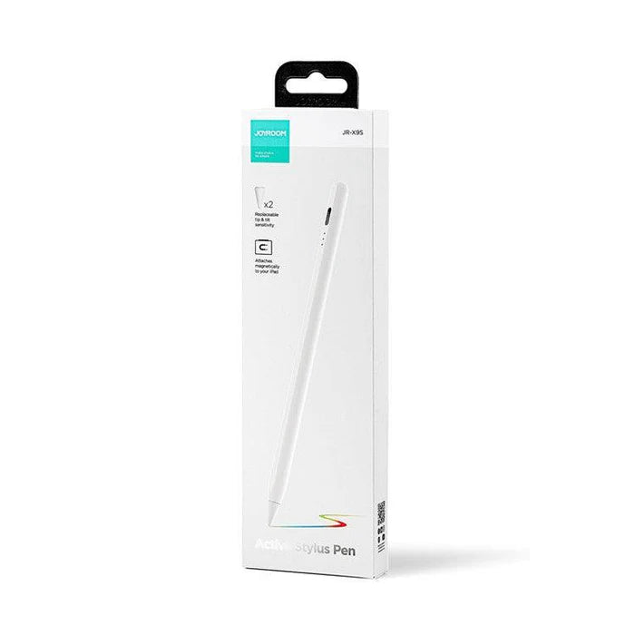JOYROOM Active Stylus Pen with Replacement Tip*2 - White