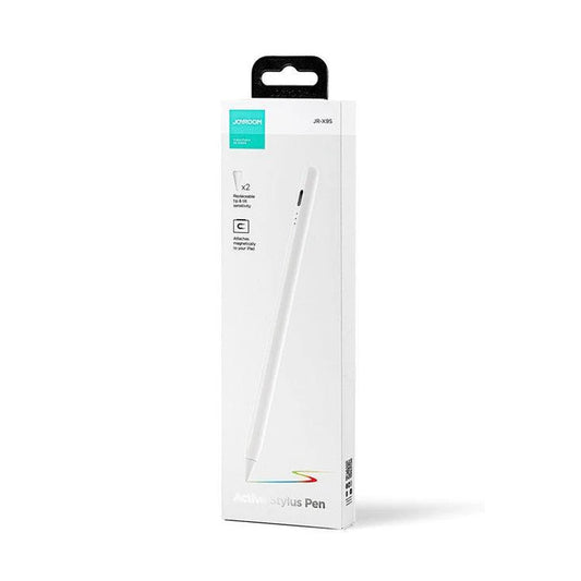 JOYROOM Active Stylus Pen with Replacement Tip*2 - White