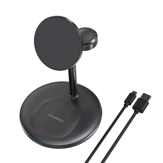 Choetech MegLeap Duo 3 in 1 Magnetic Wireless Charging Stand