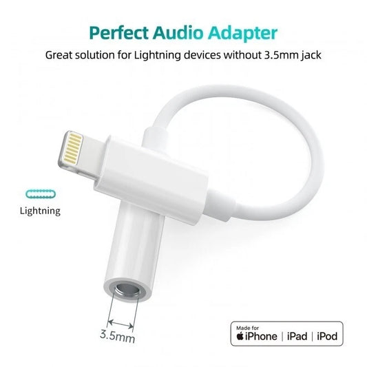 Choetech Lightning to 3.5mm AUX Audio Adapter Headphone Jack Cable