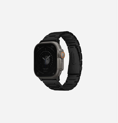 سوار UNIQ Osta Apple Watch من الفولاذ مع وصلات قابلة للتعديل ذاتيًا 44 مم - 49 مم