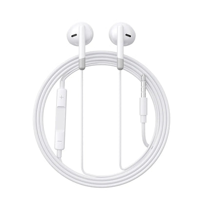 JOYROOM  Wired Series Half In-Ear Wired Earphones-White