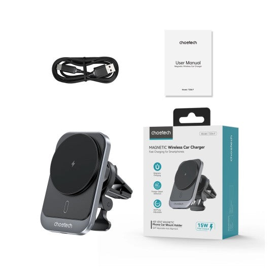Choetech Wireless car charger up to 15W