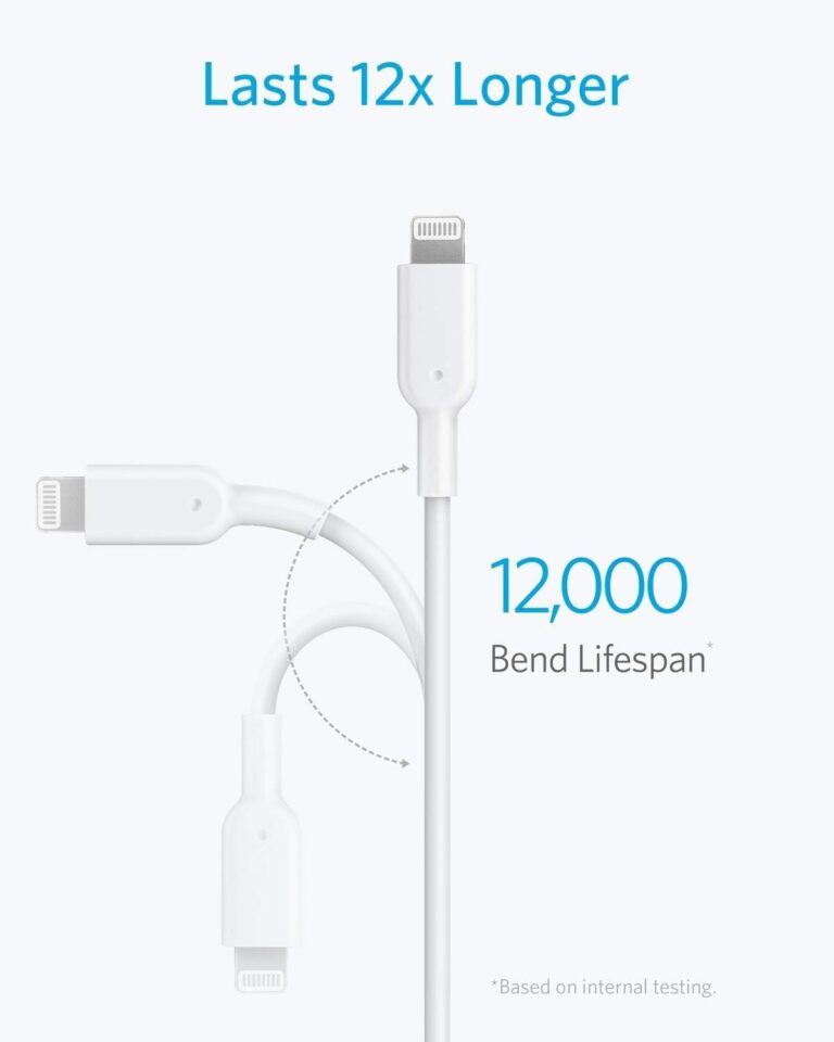 Anker 322 USB C to Lightning Cable 3ft Braided