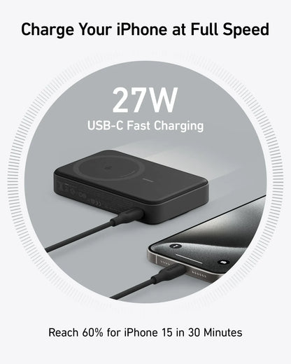 Anker MagGo 10,000mAh Wireless Charging Power Bank