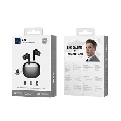 WiWU T33 ANC Pro Wireless Earbuds