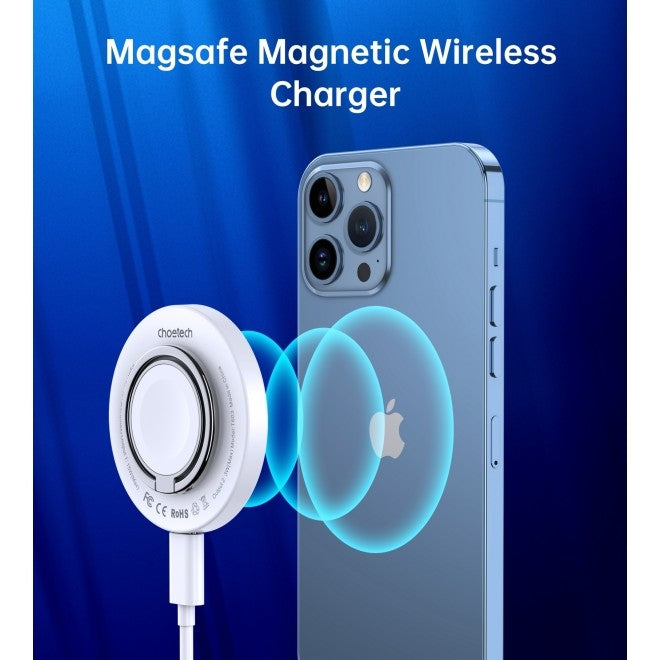 CHOETECH Ring Holder and Magnetic 15W