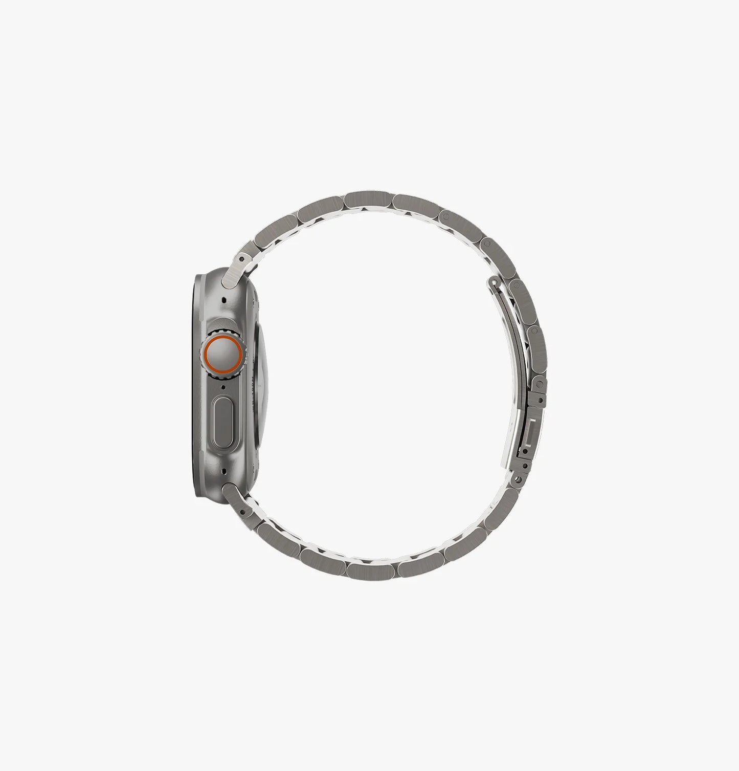سوار UNIQ Osta Apple Watch من الفولاذ مع وصلات قابلة للتعديل ذاتيًا 44 مم - 49 مم