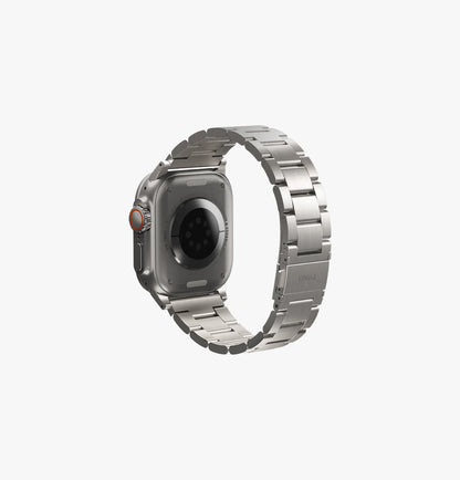سوار UNIQ Osta Apple Watch من الفولاذ مع وصلات قابلة للتعديل ذاتيًا 44 مم - 49 مم