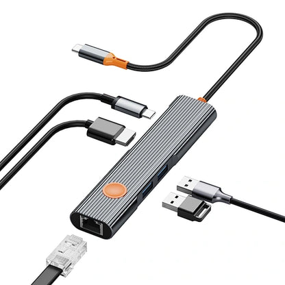 WiWU Travel 5in1 USB-C Hub Wi-HB005