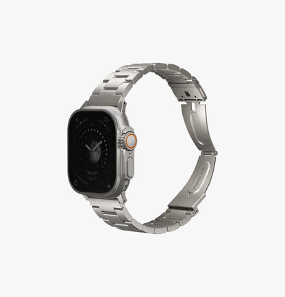 سوار UNIQ Osta Apple Watch من الفولاذ مع وصلات قابلة للتعديل ذاتيًا 44 مم - 49 مم