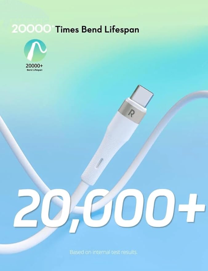 RAVPower Liquid silicone Type C to Type C cable