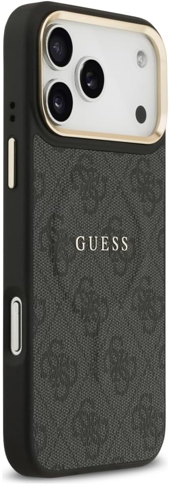 GUESS iPhone Classic MagSafe Leather Case for iPhone 17 Pro Max