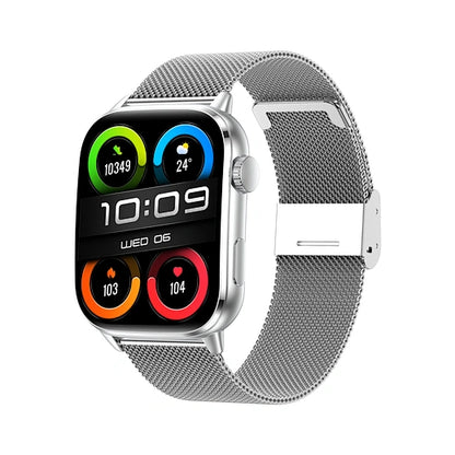 WiWU SW08 Smart Watch 1.92" AMOLED Curved Display | Bluetooth Calling | Health & Fitness Smartwatch