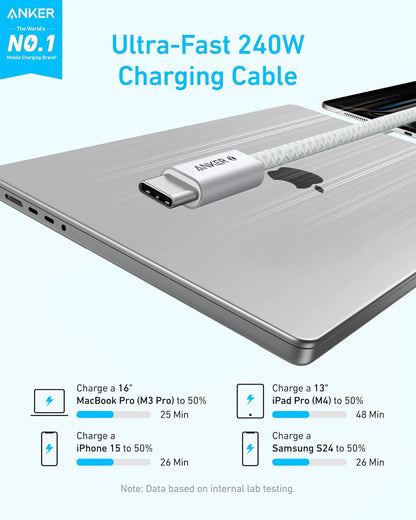 Anker Zolo USB-C to USB-C Cable 240W