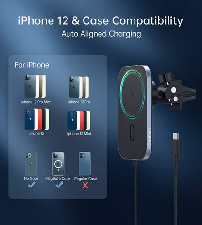 Choetech Magleap 15W Wireless Car Charger