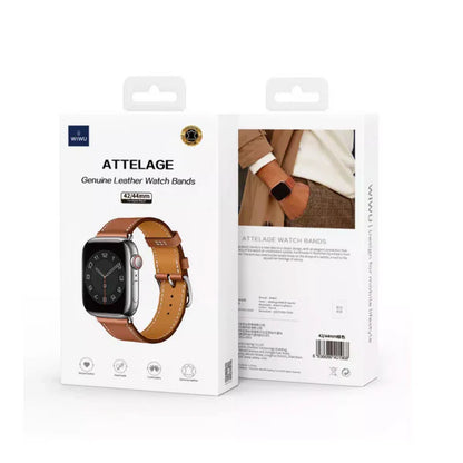WIWU ATTELAGE GENUINE LEATHER WATCH BAND