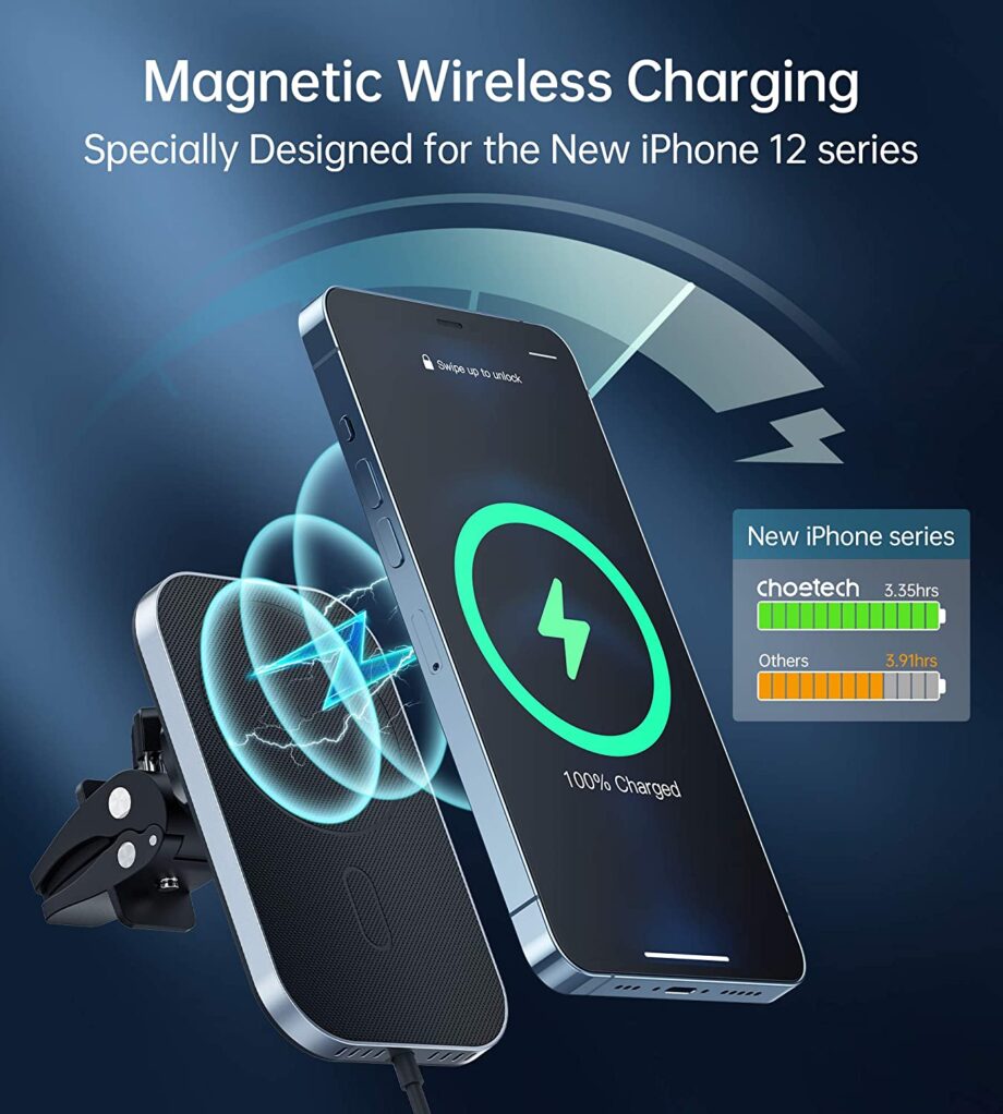 Choetech Magleap 15W Wireless Car Charger