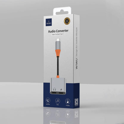 Wiwu Audio Adapter Type-C to Dual Type-C