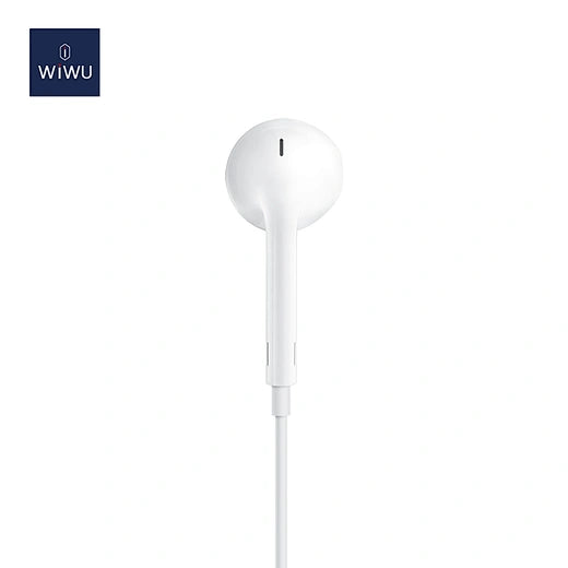 WiWU Wired earphone EB302 Plug and play lightning earphone Egornomic Earbuds