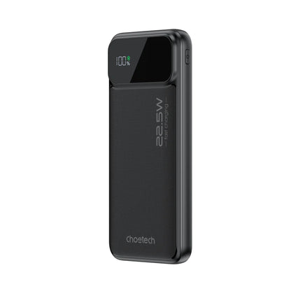 Choetech USB-A+Type-C Power bank 10000mAh Black