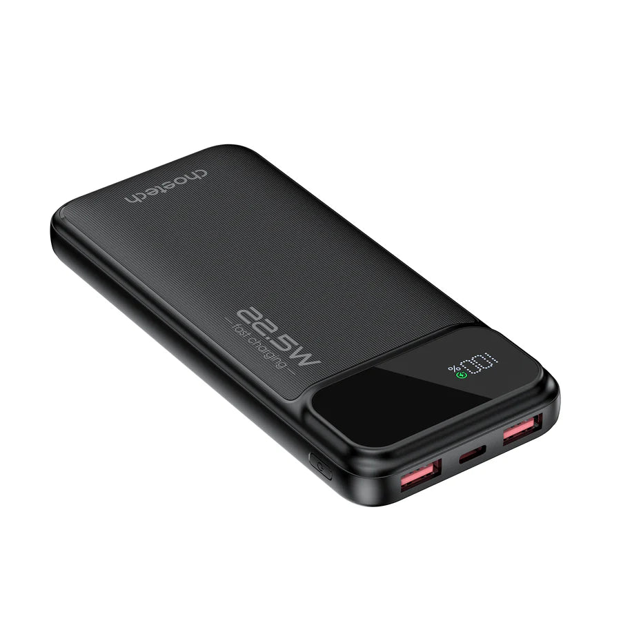 Choetech USB-A+Type-C Power bank 10000mAh Black