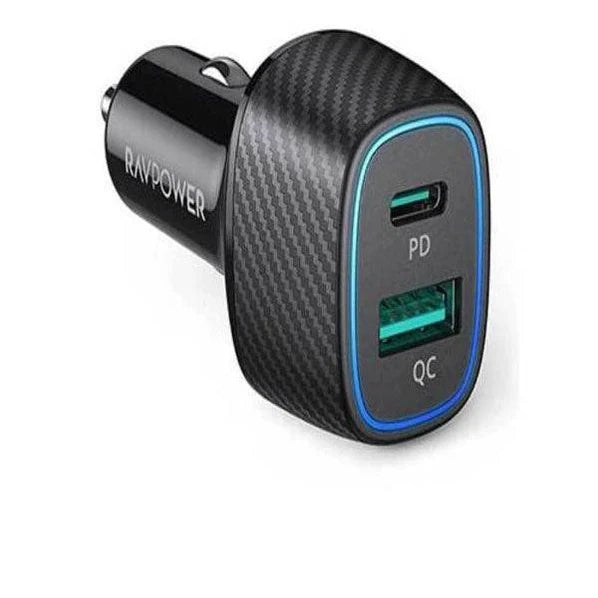 RAVPower PD Pioneer 2-Port USB Car Charger