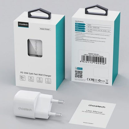 Choetech PD 30W GaN Fast Wall Charger