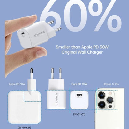 Choetech PD 30W GaN Fast Wall Charger