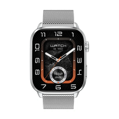 WiWU SW08 Smart Watch 1.92" AMOLED Curved Display | Bluetooth Calling | Health & Fitness Smartwatch