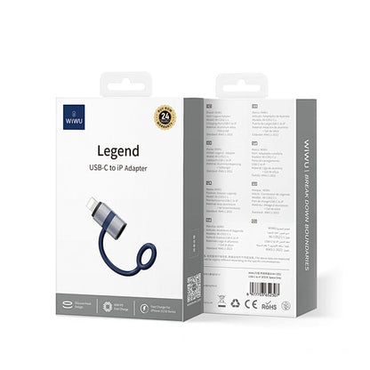 WiWU PD fast Charging Connector Computer expansion Charging/transmission USB C to USB A
Wi-C052 A-C/C-A/C-L/L-C