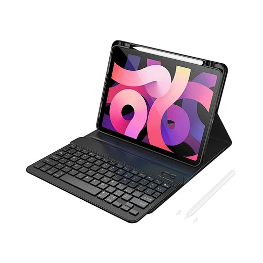 WiWU MK-006 3-in-1 iPad Keyboard Case with Stylus, Trackpad & Magnetic Cover