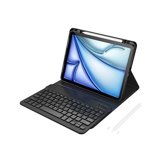 WiWU MK-006 3-in-1 iPad Keyboard Case with Stylus, Trackpad & Magnetic Cover