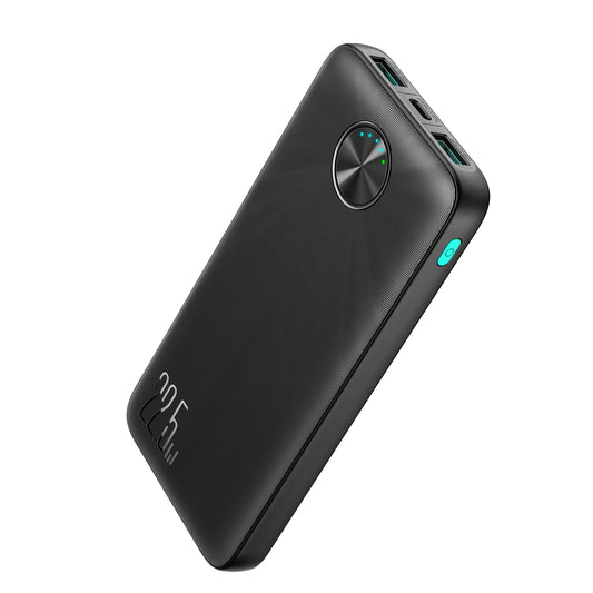 JOYROOM 22.5W LED Fast Charging Power Bank 10000mAh-Black 22.5W