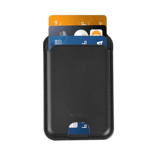 WiWU Mag Wallet Pro PU Leather Card Holder With Stand