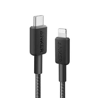 Anker 322 USB C to Lightning Cable 3ft Braided