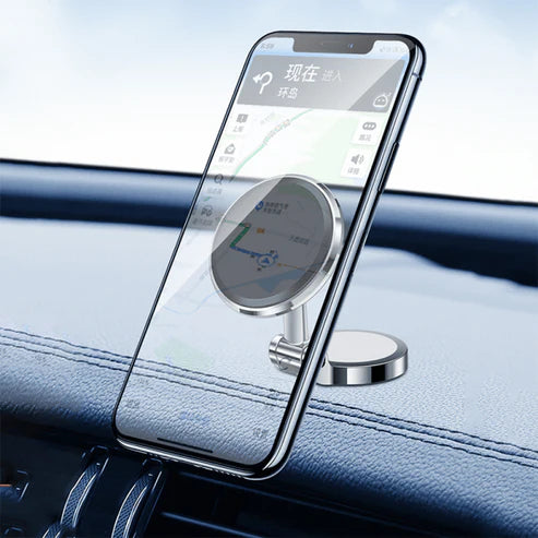 WIWU Zinc Series Car Magnetic Mount- Silver