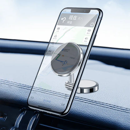 WIWU Zinc Series Car Magnetic Mount- Silver