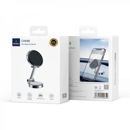WIWU Zinc Series Car Magnetic Mount- Silver