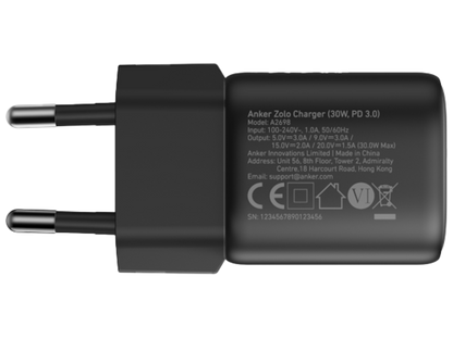 Anker Zolo Wall Charger 30W